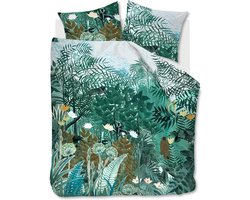 Beddinghouse Madagascar Dekbedovertrek - Tweepersoons - 200x200/220 cm - Green