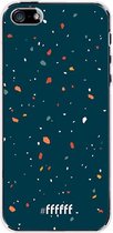 iPhone SE (2016) Hoesje Transparant TPU Case - Terrazzo N°9 #ffffff