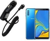 Originele Samsung A7 2018 Autolader Micro USB