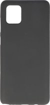 BackCover Hoesje Color Telefoonhoesje voor Samsung Galaxy Note 10 Lite - Zwart