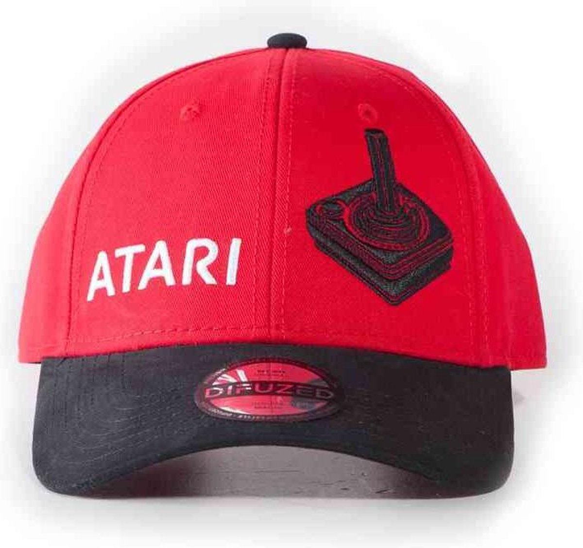 Atari Verstelbare pet Logo & Joystick Rood/Zwart