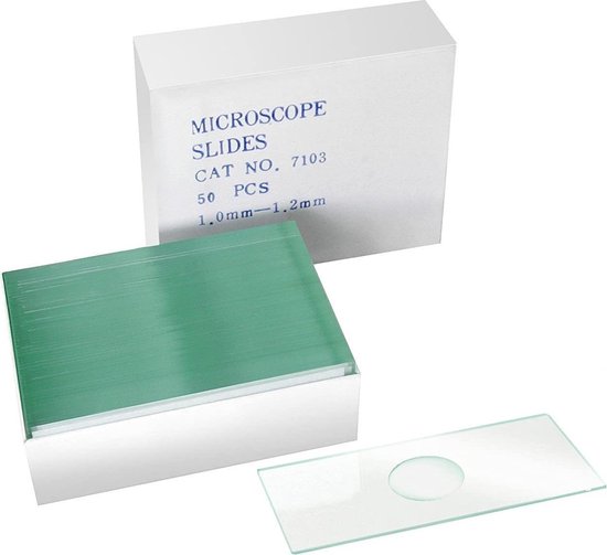 Bresser Object- en Dekglaasjes voor Microscoop - 50 Stuks