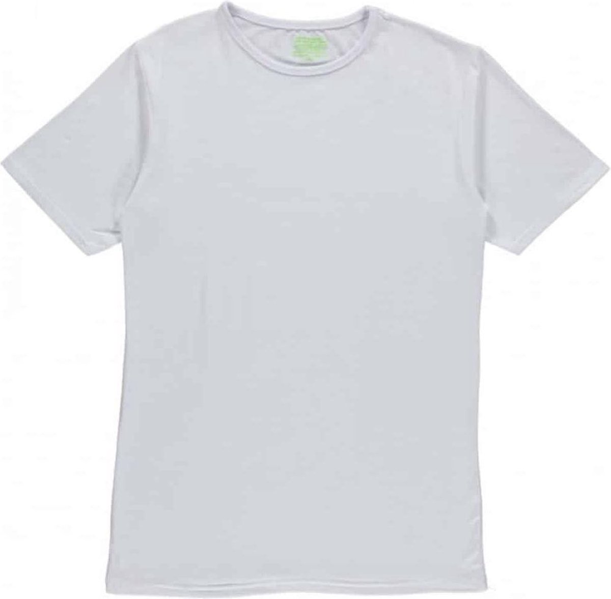 Beeren heren Bamboo T-shirt wit -XL (7)