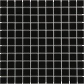 0,90m² - Mozaiek Tegels - Barcelona Vierkant Zwart 2,3x2,3