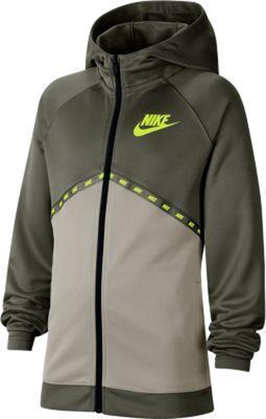 vermoeidheid wastafel offset Nike Sportswear Poly Full Zip Jongens Vest - Maat S | bol.com