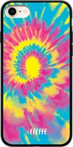 iPhone 7 Hoesje TPU Case - Psychedelic Tie Dye #ffffff