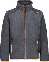 CMP Boy Fleece Jacket Knitted - Antracite-grey - Outdoor Kleding - Fleeces en Truien - Fleece