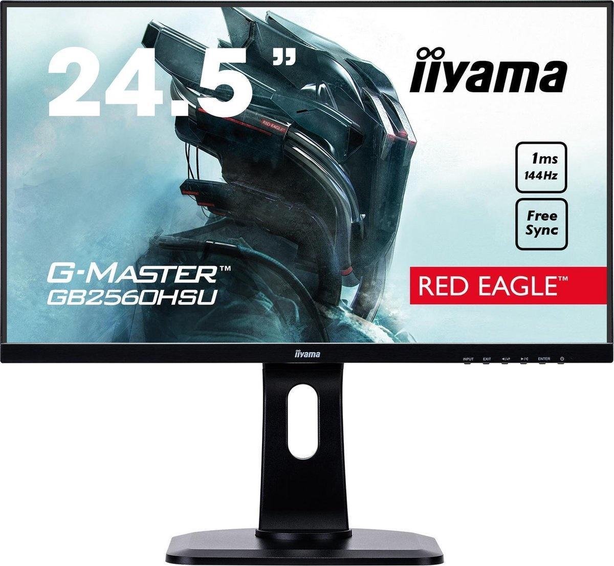 iiyama G-Master Red Eagle GB2560HSU-B1 - Gaming Monitor (144Hz)