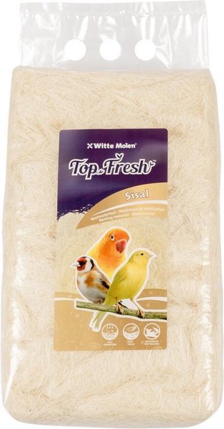 Witte Molen Top Fresh Sisal Wit 500gr 