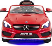 Mercedes CLA45 Elektrische Kinderauto - Accu Auto - Sterke Accu - Afstandbediening - Rood