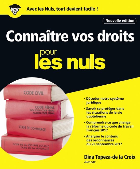 Pour les nuls - Connaître vos droits pour les Nuls - cover