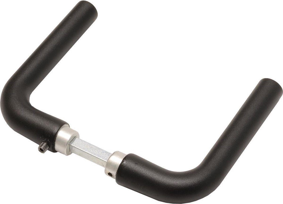 Wovar Zwarte deurklink L|model 361 | Per set