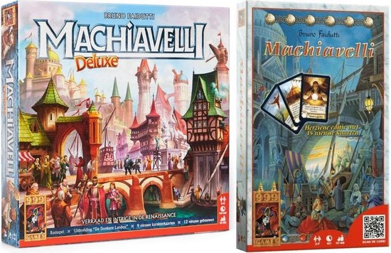 Spellenbundel - Bordspel 2 Stuks - Machiavelli Deluxe & | Games | bol.com