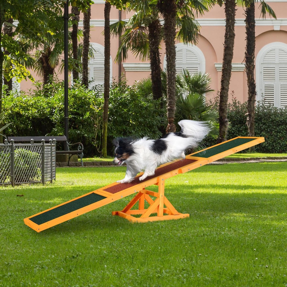 Pawhut honden agility wip 180 x 30 x 30cm - Dierenbenodigdheden online