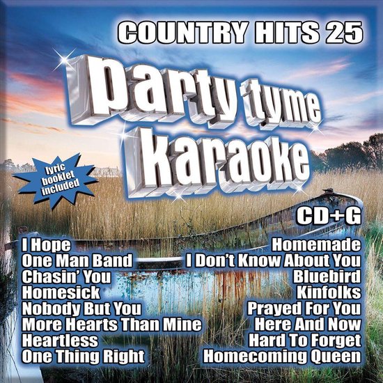 Party Tyme Karaoke Country Hits 25, various artists CD (album