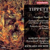 Tippett: Symphony no 4 etc / Shelley, Hickox, Bournmouth SO