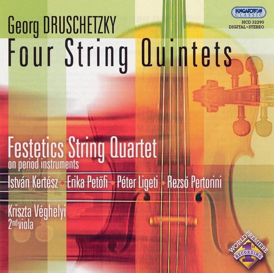 4 String Quintets, Festetics Quartet CD (album) Muziek