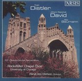 Distler, David, Baumann: 20th Century Sacred Music