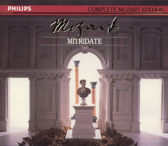 Philips Complete Mozart Edition, Mitridate. Een buste in een architectonisch decor.