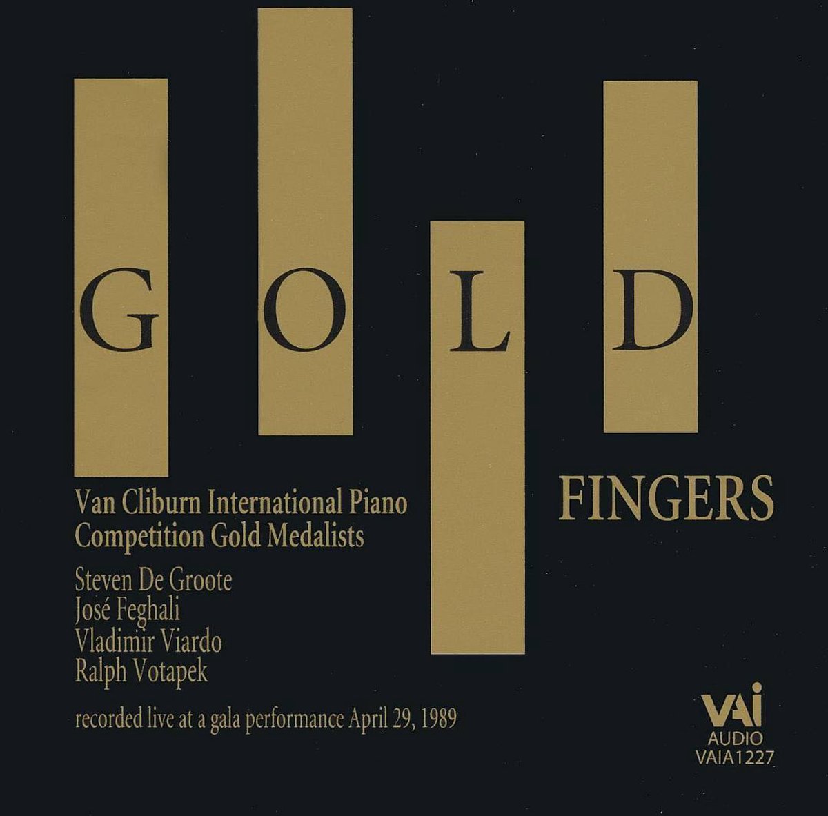 De Groote/Feghali/Vi - Gold Fingers Van Cliburn Internati