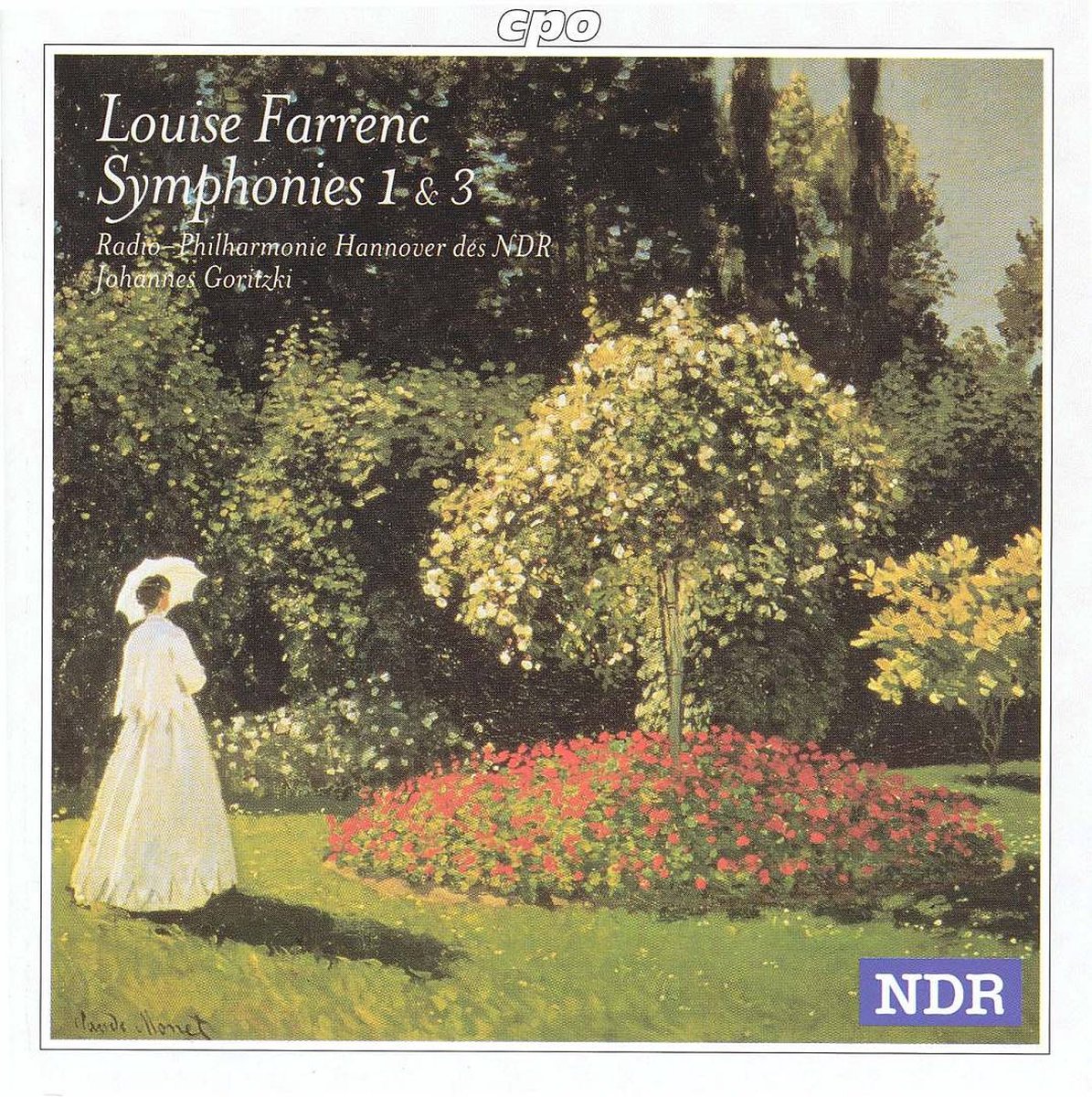 Farrenc: Symphonies 1 & 3 / Goritzki, Philharmonia Hannover