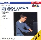Mozart: The Complete Sonatas for Piano, Vol. 5
