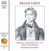 Konstantin Scherbakov - Beethoven: Symphonies Nos. 1 & 3 (Piano Transcriptions Liszt) (CD)