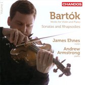 James Ehnes, Andrew Armstrong - Violin Sonatas Nos.1&2/Rhapsodies N (CD)