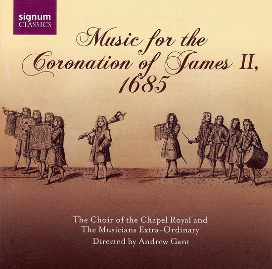 Music For The Coronation Of King James Ii, 1685, Andrew Gant CD