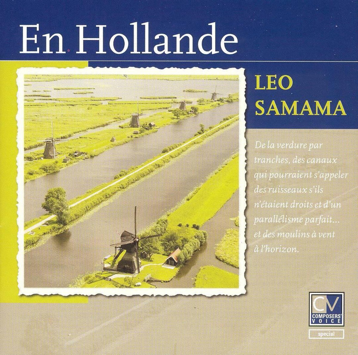 En Hollande Opus 56-For Sop