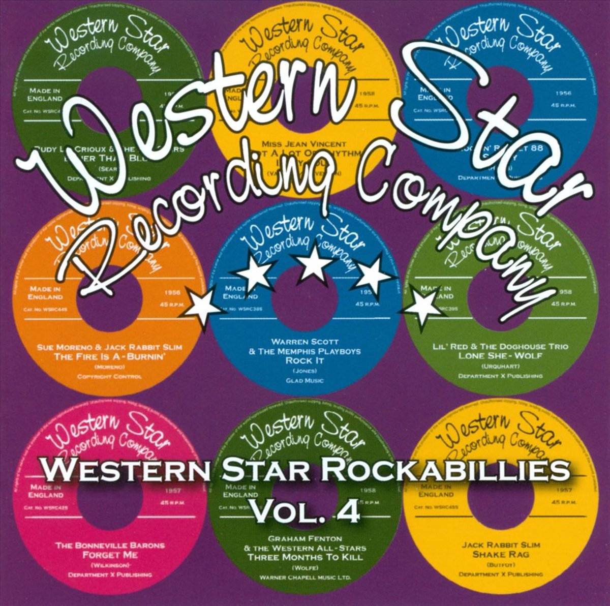 Various Artists - Western Star Rockabillies, Vol. 4 (CD)