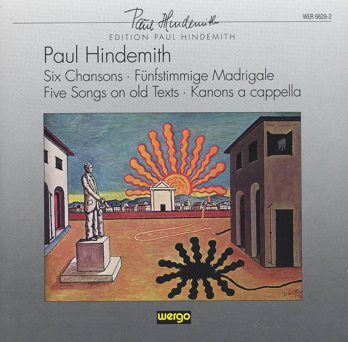 Hindemith: 6 Chansons, Madrigals, etc / Parkman, et al