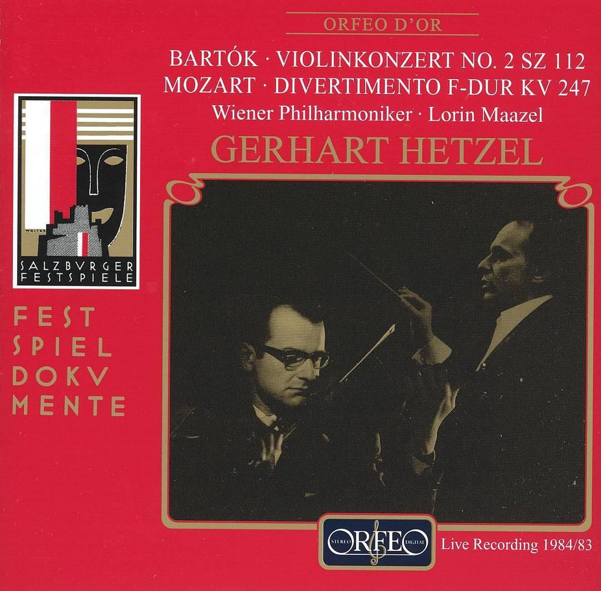 In Memoriam Gerhart Hetzel (Bartok & Mozart)