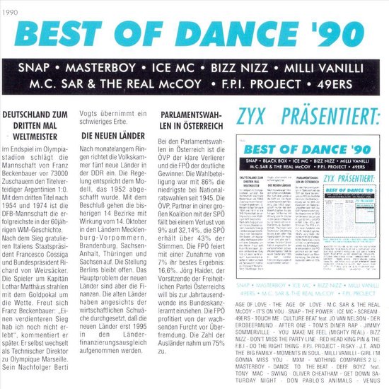 Best Of Dance '90