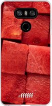 LG G6 Hoesje Transparant TPU Case - Sweet Melon #ffffff