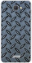 Samsung Galaxy J5 Prime (2017) Hoesje Transparant TPU Case - Diamond Plate #ffffff