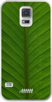 Samsung Galaxy S5 Hoesje Transparant TPU Case - Unseen Green #ffffff