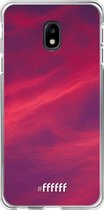 Samsung Galaxy J3 (2017) Hoesje Transparant TPU Case - Red Skyline #ffffff