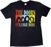 The Doors Heren Tshirt -2XL- Strange Days Zwart