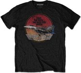 Top Gun - Speed Fighter Heren T-shirt - M - Zwart