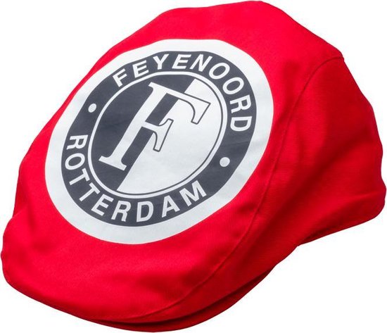 Feyenoord Flat Cap Retro, rood/zwart | bol.com