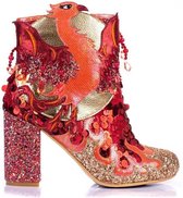 Irregular Choice Arise Phoenix 70's Laarsjes Rood Goud