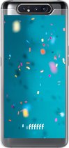 Samsung Galaxy A80 Hoesje Transparant TPU Case - Confetti #ffffff