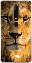 Nokia X6 (2018) Hoesje Transparant TPU Case - Leo #ffffff