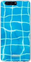 Huawei P10 Plus Hoesje Transparant TPU Case - Blue Pool #ffffff