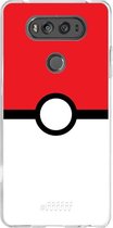 LG V20 Hoesje Transparant TPU Case - Pokeball #ffffff