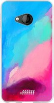 HTC U Play Hoesje Transparant TPU Case - Abstract Hues #ffffff