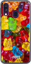 Samsung Galaxy A40 Hoesje Transparant TPU Case - Gummy Bears #ffffff