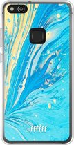 Huawei P10 Lite Hoesje Transparant TPU Case - Endless Azure #ffffff