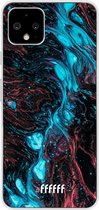 Google Pixel 4 Hoesje Transparant TPU Case - River Fluid #ffffff